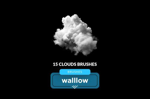 فرش غيوم || Clouds photoshop digital brushes - 280732804