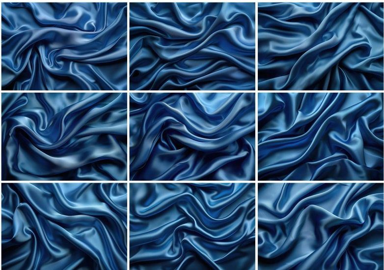 Blue Silk Backgrounds - VJJPFPF