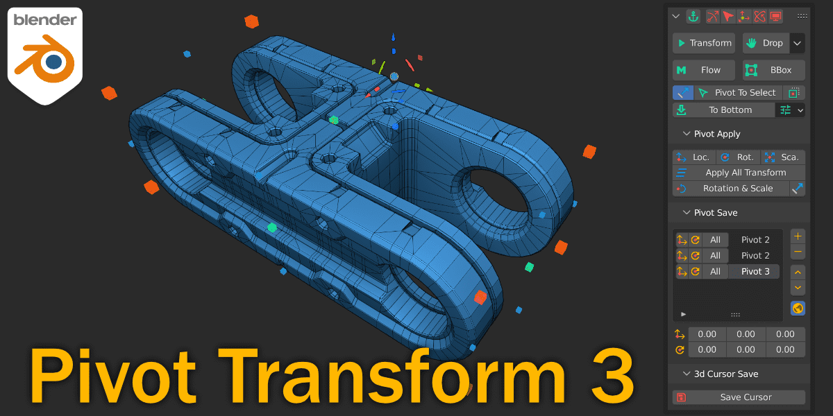 Pivot Transform v3.3.0 [Blender]