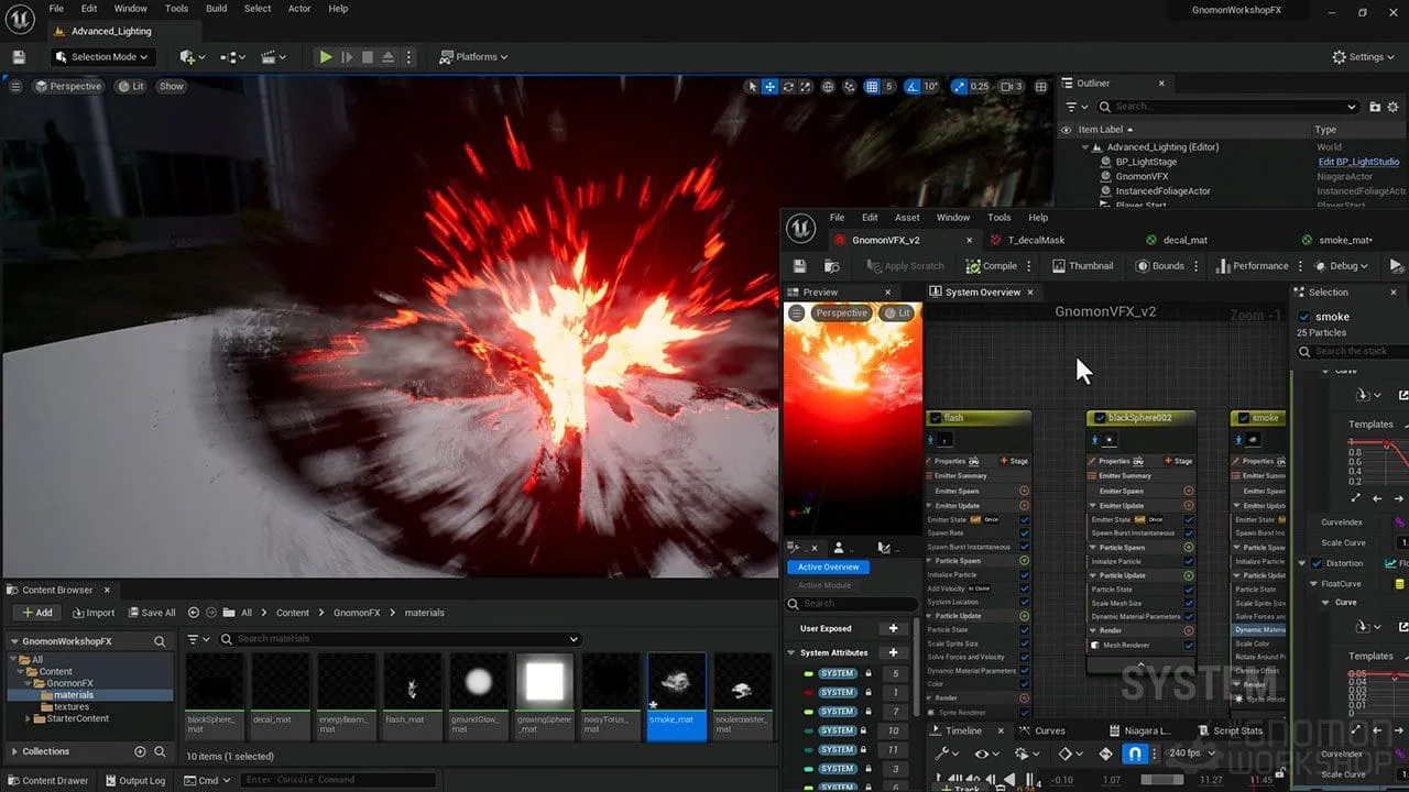 The Gnomon Workshop - Real-Time VFX Fundamentals for Unreal Engine 5