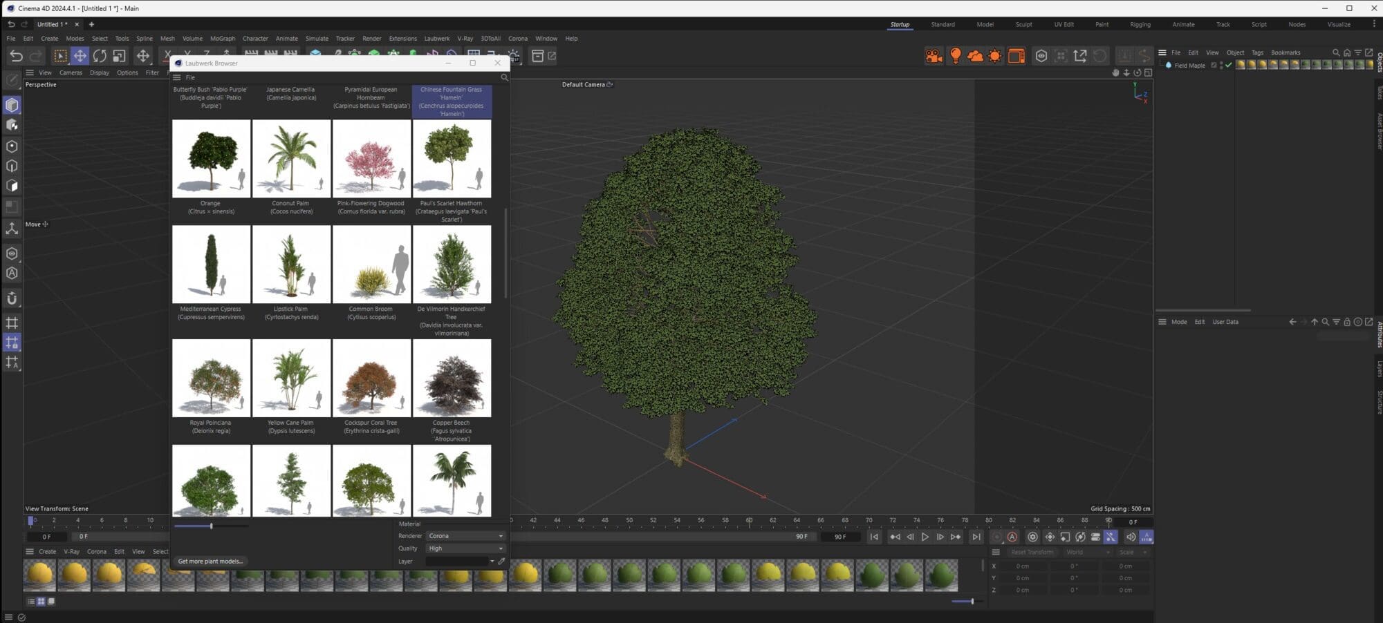 Laubwerk 1.0.50 (plants kit 1-7) (WIN/MAC)