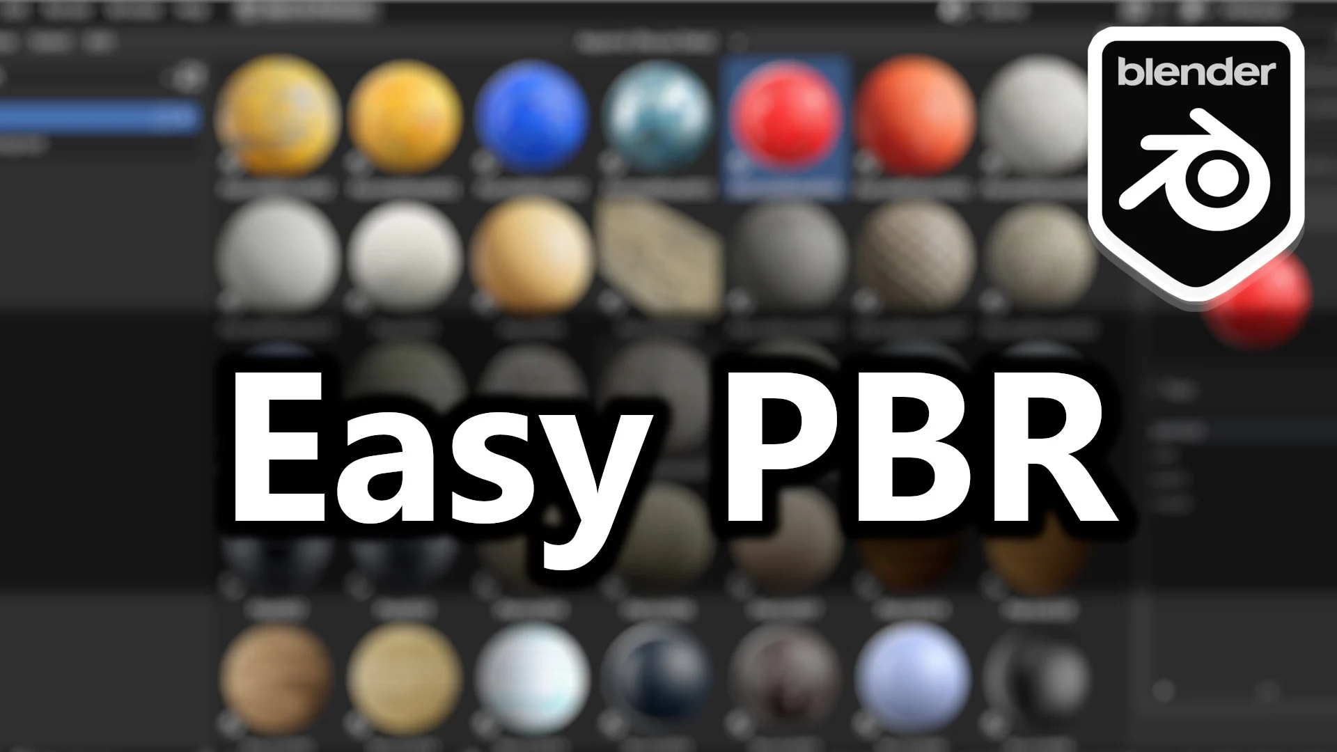 Easy PBR v1.1.0 for Blender