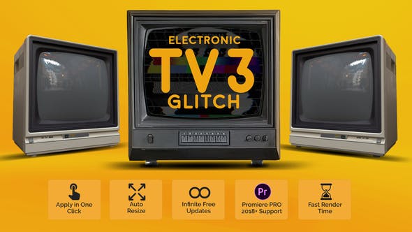 Videohive Electronic Glitch 3 For Premiere Pro 53072884