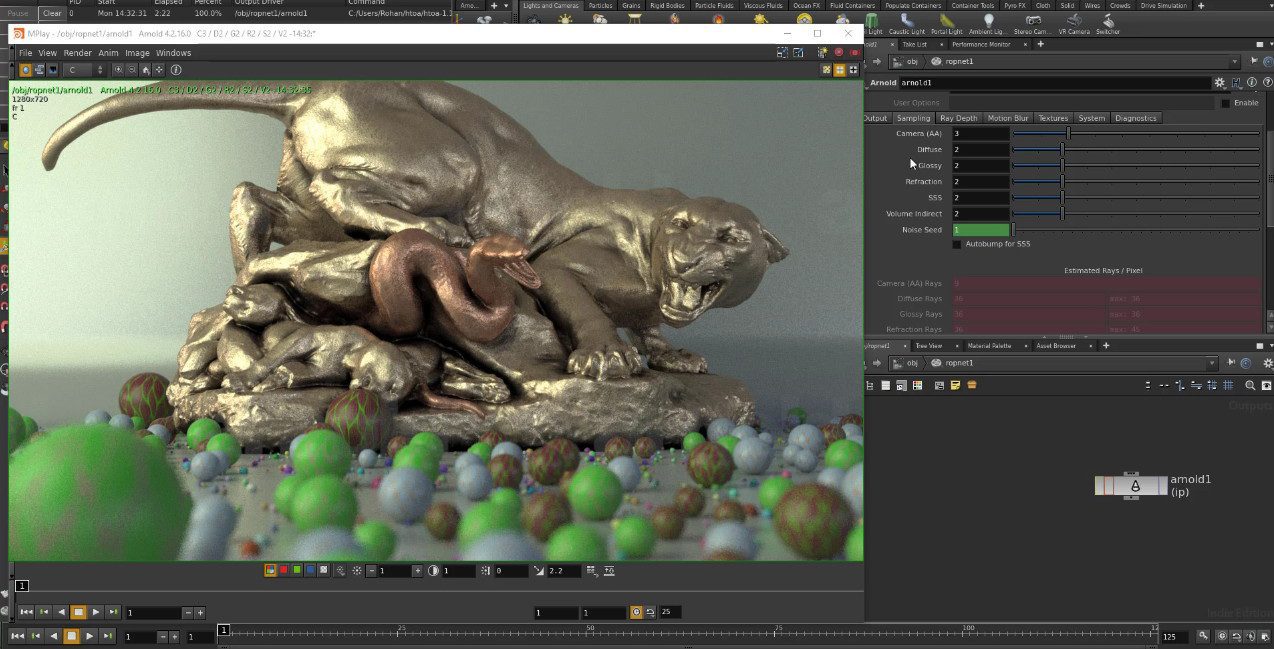 Arnold for Houdini 6.3.3.1 [Win]