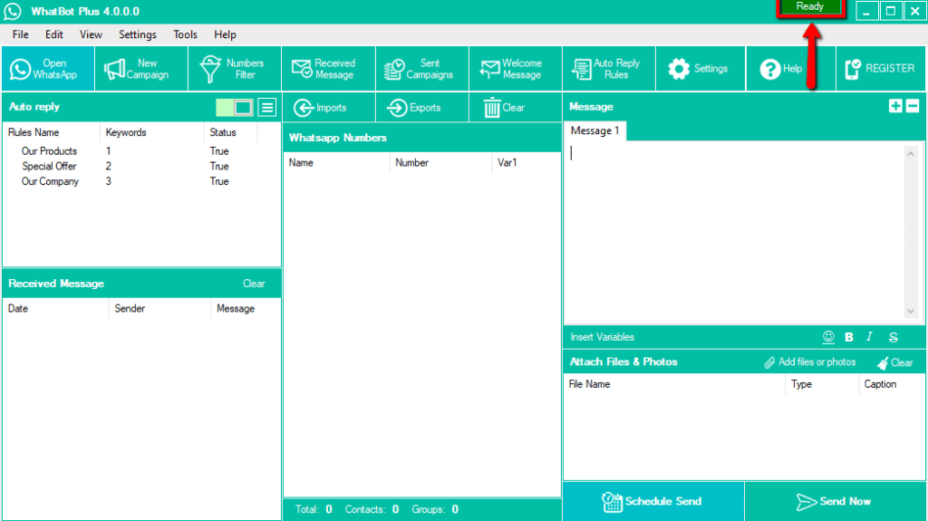 بوت واتساب WhatBot Plus 4.6.3 Multilingual