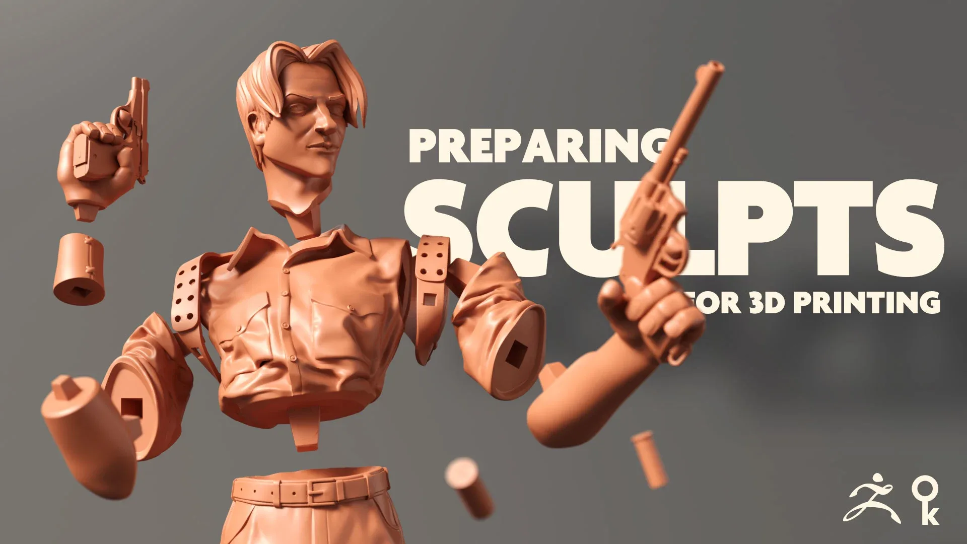 Flipped Normals - Preparing sculpts for 3D printing by Oasim Karmieh