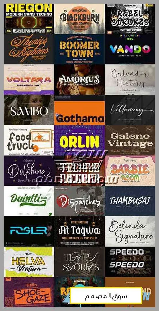 Fonts Bundle 2024