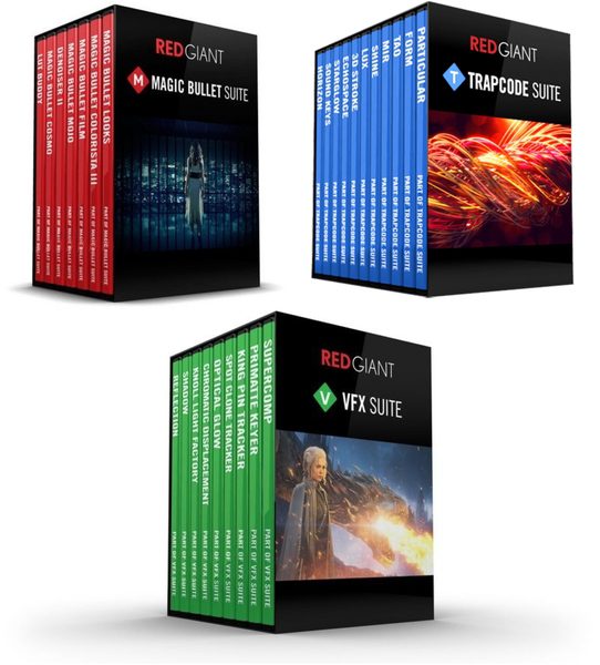 Red Giant Trapcode Suite / Magic Bullet Suite / VFX Suite 2025.0