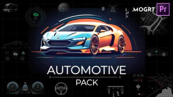 Videohive - Automotive Pack For Premiere Pro - 53774831