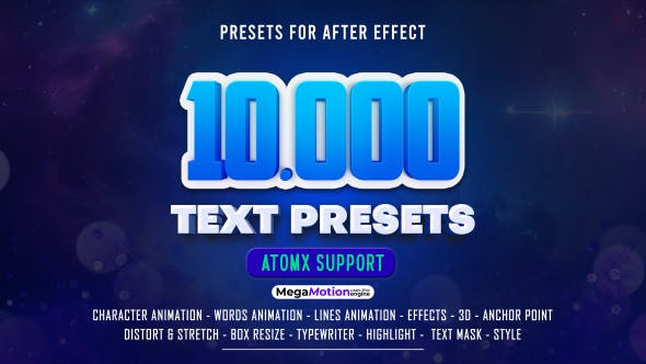 Videohive - Text Presets V3 - 45231394