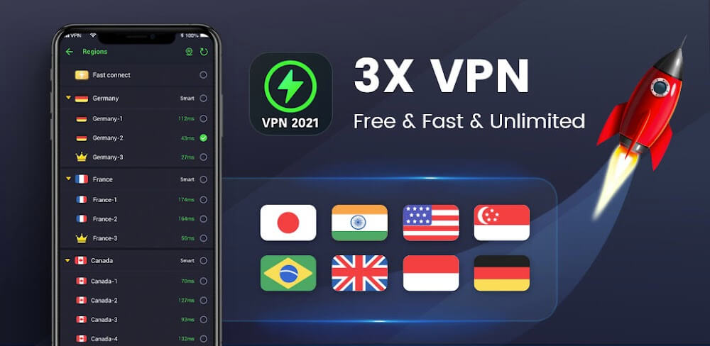 تحميل مهكر 3X VPN