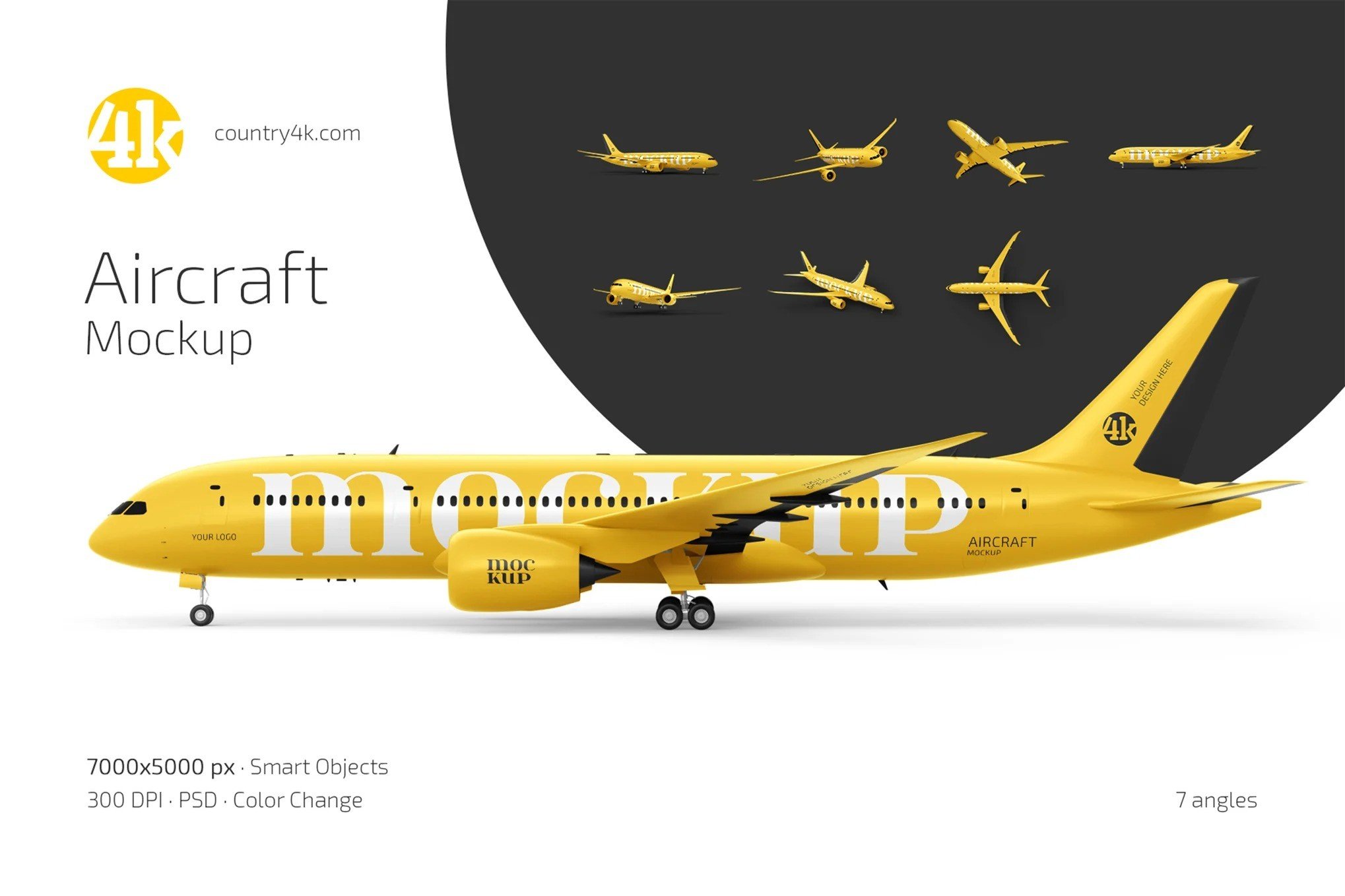 Aircraft Mockup Set - 285519555