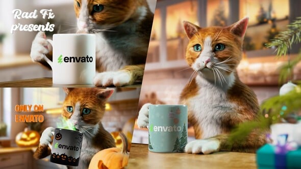 Videohive - The Drinking Cat - 54729059