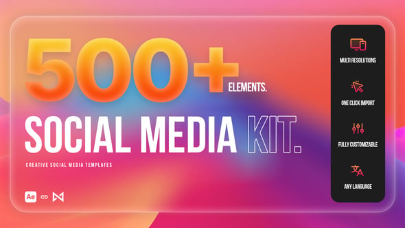 ideohive - Social Media Kit | After Effects - 54759855