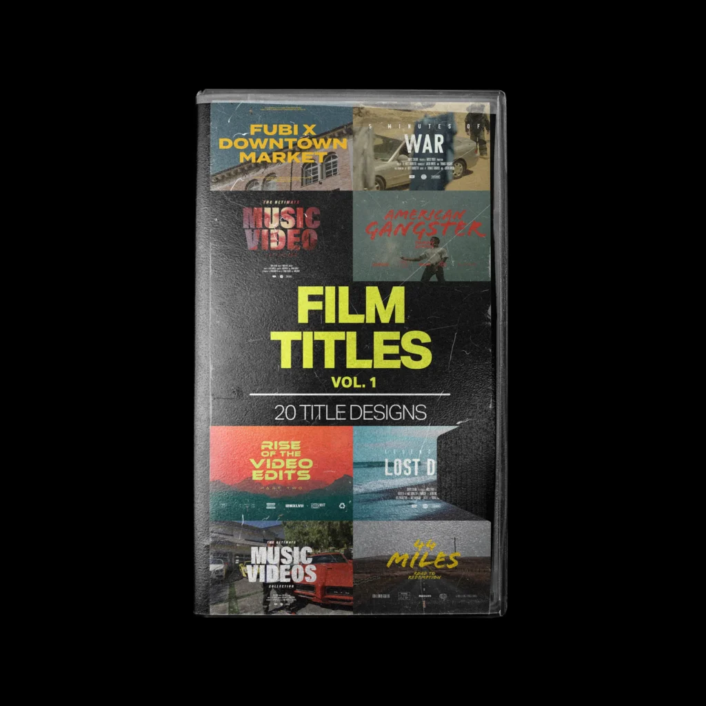 Tropic Colour - Film Title Presets Vol 1 UPDATED