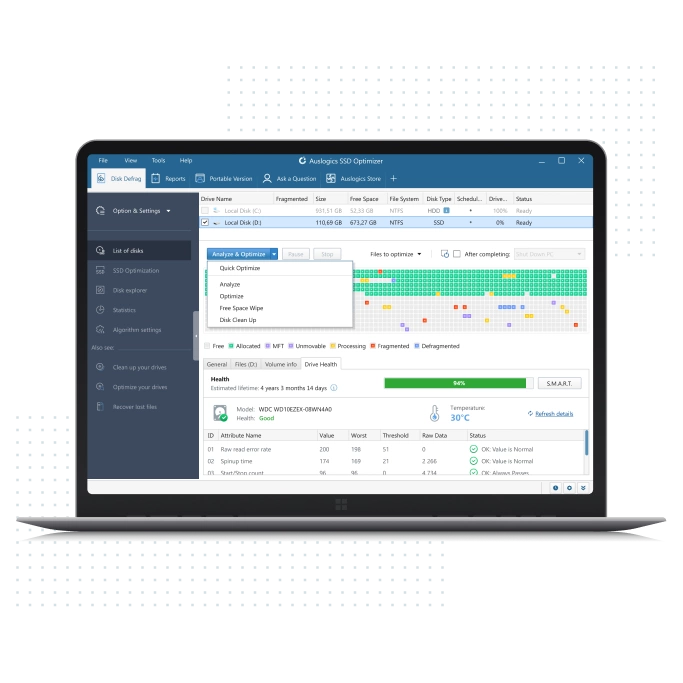 Auslogics SSD Optimizer Pro 2.0.0 Full Version