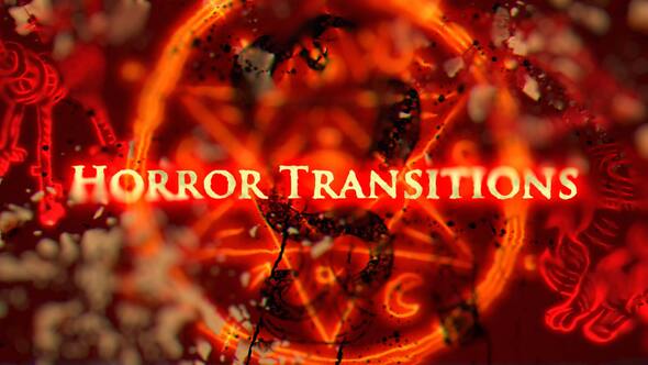 Videohive Horror Transitions 56341962