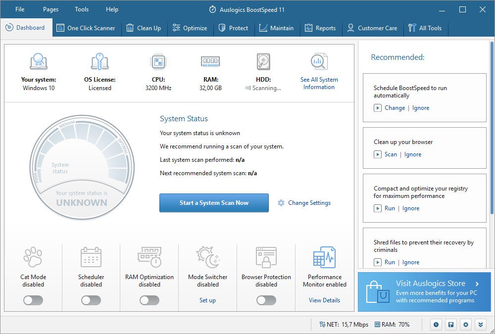 Auslogics BoostSpeed 14.0 + Portable