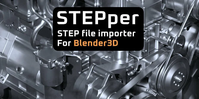 Gumroad - STEPper 1.1.8 for Blender