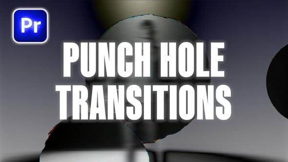 Videohive Punch Hole Transitions Pack 56342455