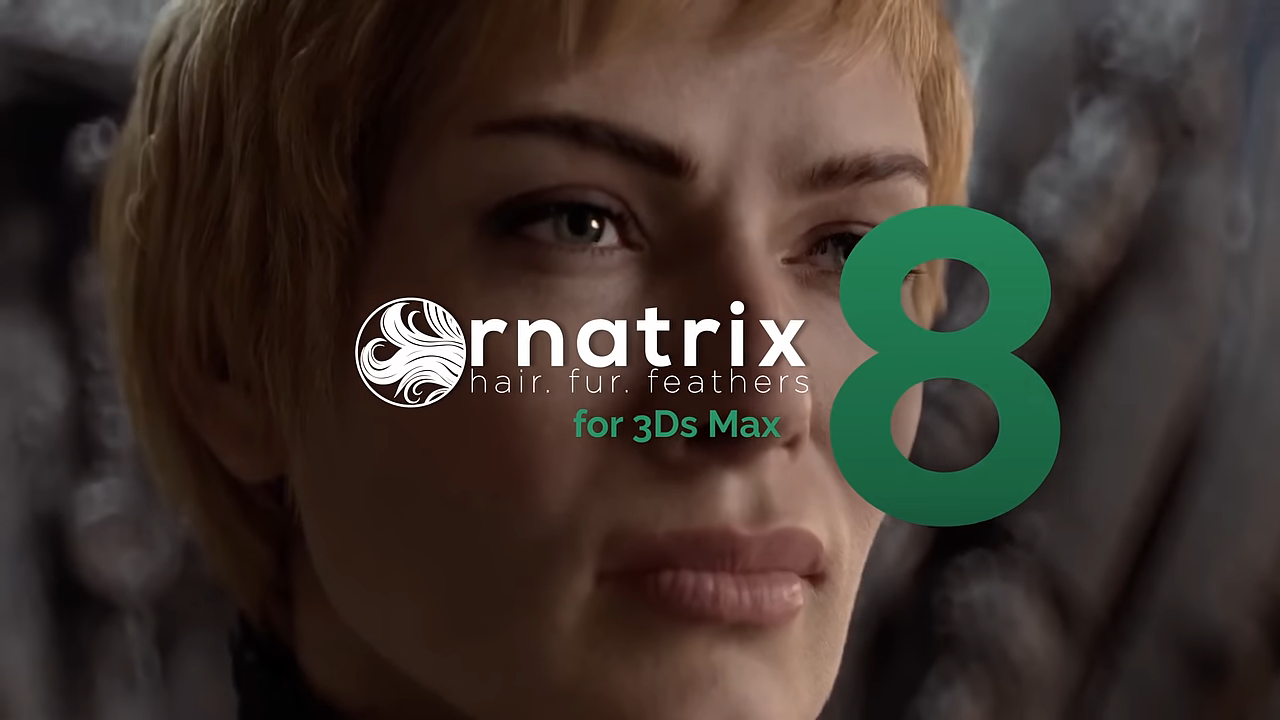 Ephere Ornatrix 8.8.1 for 3DS Max 2020 - 2025