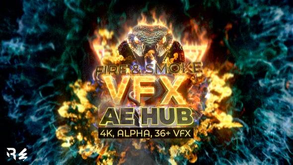 Videohive AE VFX Hub – Fire and Smoke Effects (User Favorites)