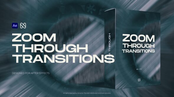 Videohive Zoom Through Transitions 56404161