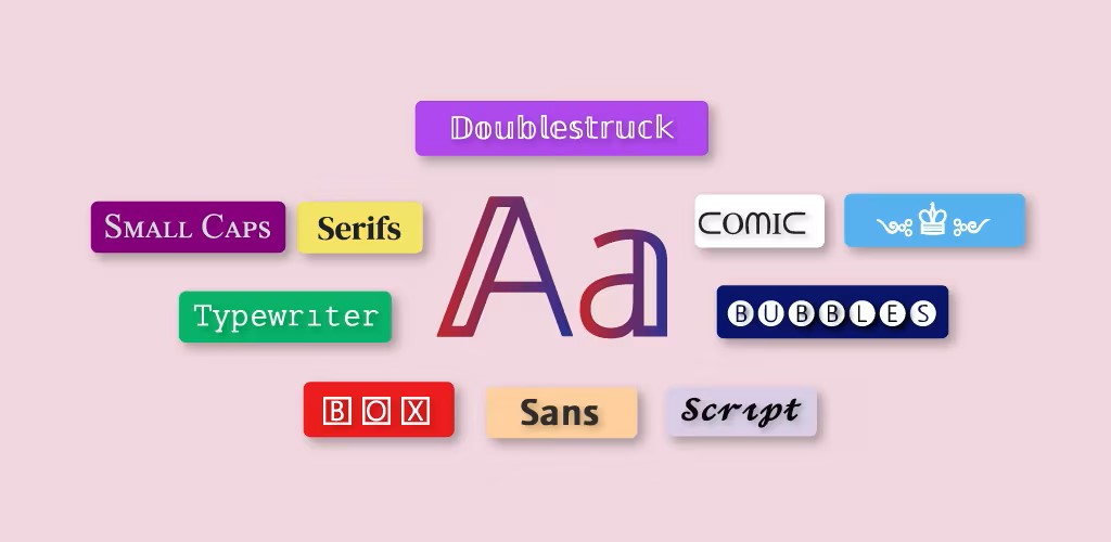 تحميل مهكر Fonts Aa - خطوط لوحة المفاتيح 2025