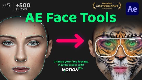 Videohive - AE Face Tools V6.0.1 - 24958166