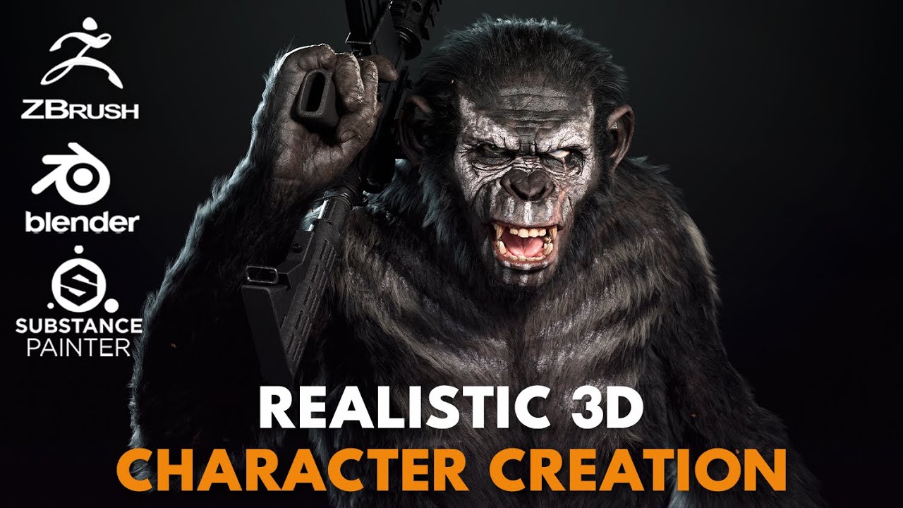 FlippedNormals - Realistic 3D Character Creation