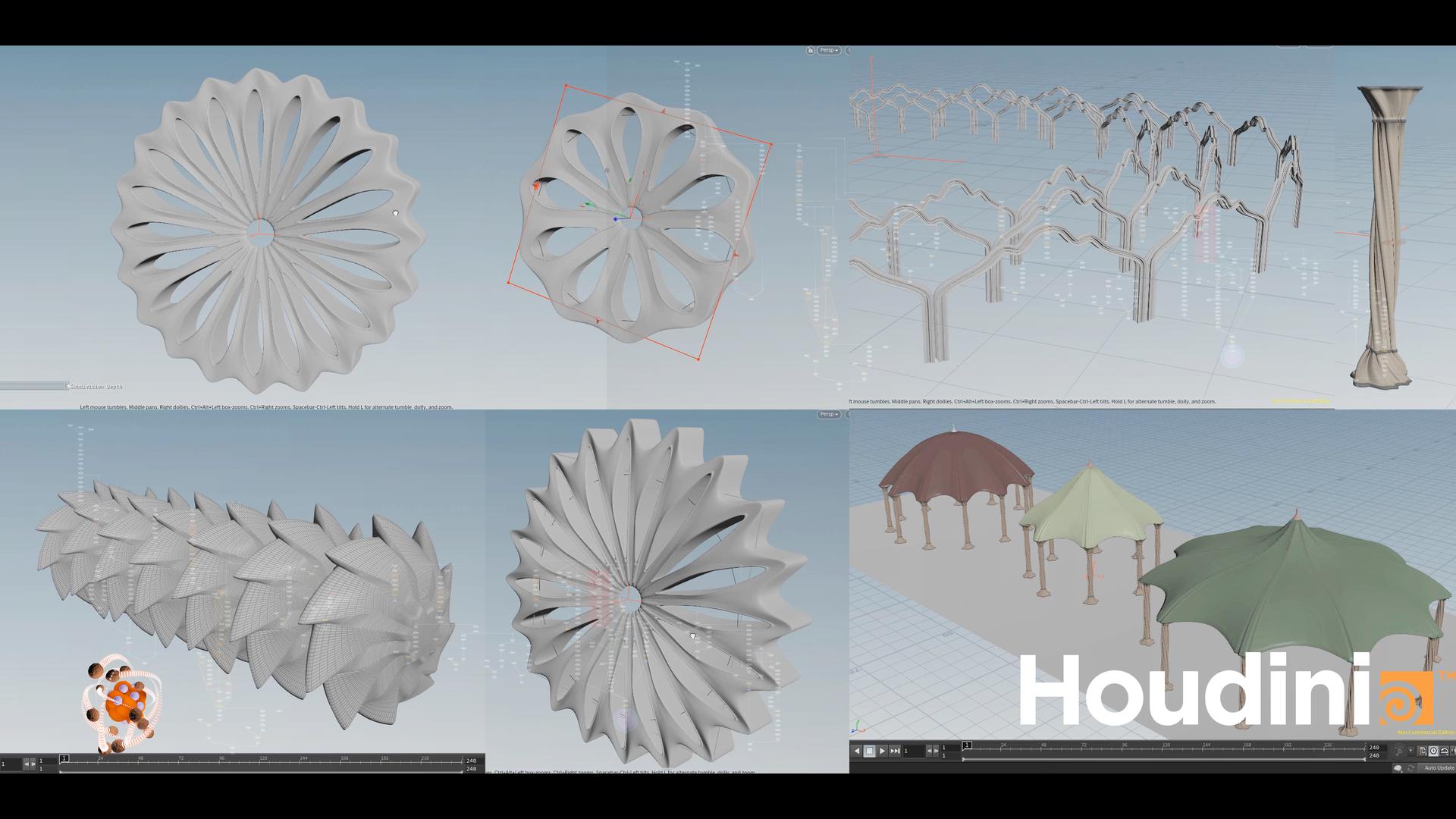 Intro to Architectural Procedural Modeling in HoudiniFX