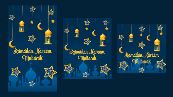 Videohive Ramadan Intro Instagram Version 56730046