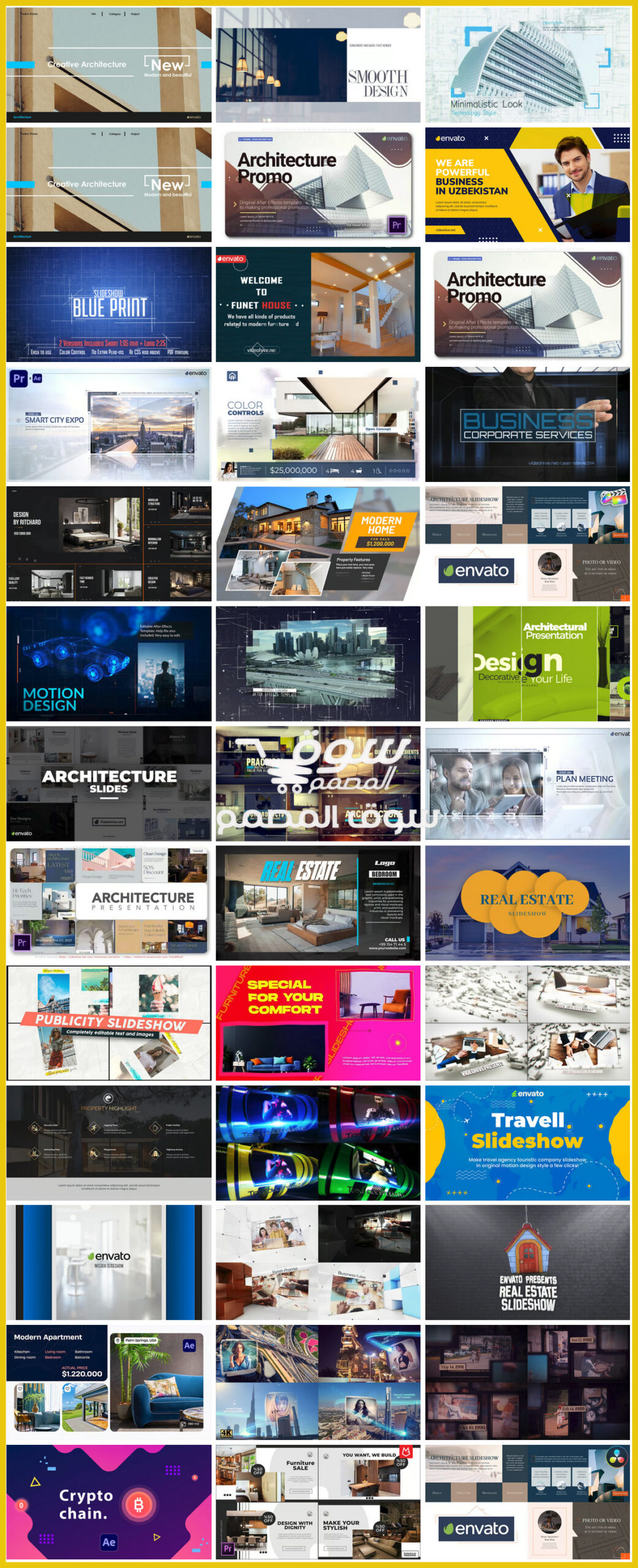 Envato Elements Videohive - Infographics-Promos-Slideshows v.1