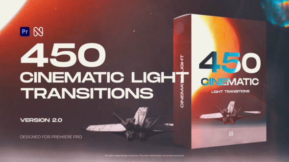 Videohive Seamless Light Transitions for Premiere Pro 56698225