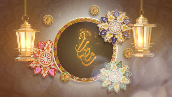 Videohive Ramadan Kareem Greetings Logo Reveal 56926180