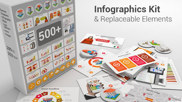 Videohive Infographics Set & Elements 20336599