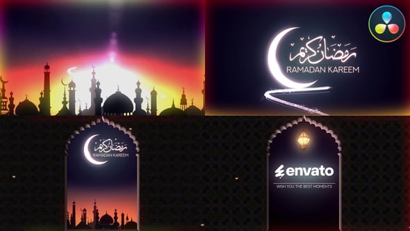 Videohive Ramadan Logo Reveal | DaVinci Resolve 56747644