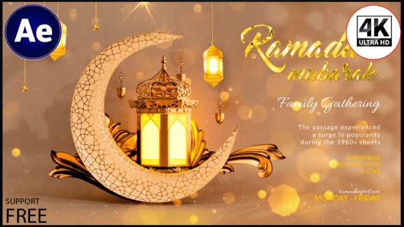 Videohive Ramadan Mubarak | Happy Ramadan  56903748