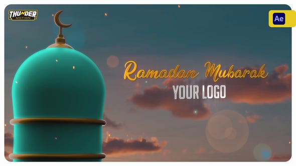 Videohive Ramadan & Eid Mubarak | Elegant Islamic Intro 56815666