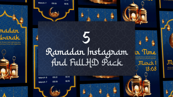 Videohive Ramadan Pack 56668495