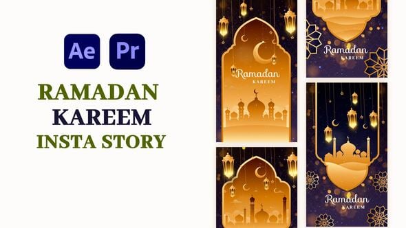 Videohive Happy Ramadan Kareem Instagram Story 56728775