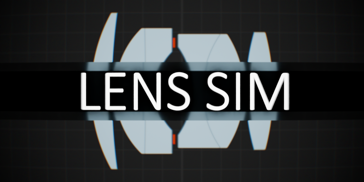 Blender Market - Lens Sim v2.0