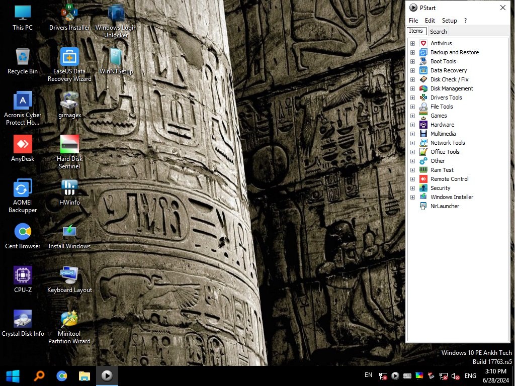 Windows 10 PE AnkhTech 13.0