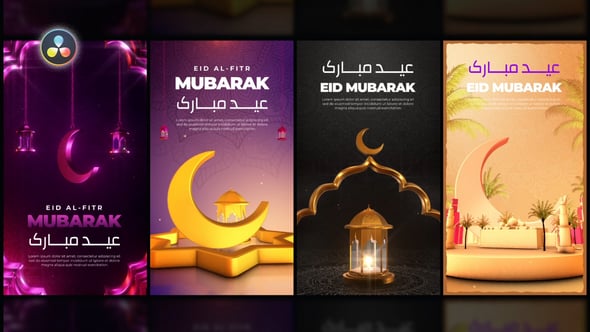 Videohive Eid Greeting Stories Pack 51680766