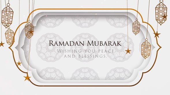 Videohive Elegant Ramadan Greetings 57069524