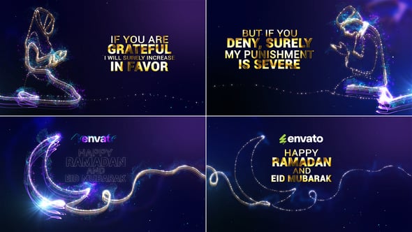 Videohive - Islamic Greetings // Ramadan and Eid Greetings // Muslim Pray - 57164637