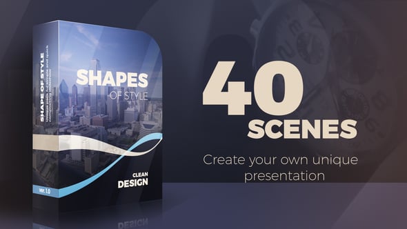 Videohive - Shapes of Style Presentation - 21812470