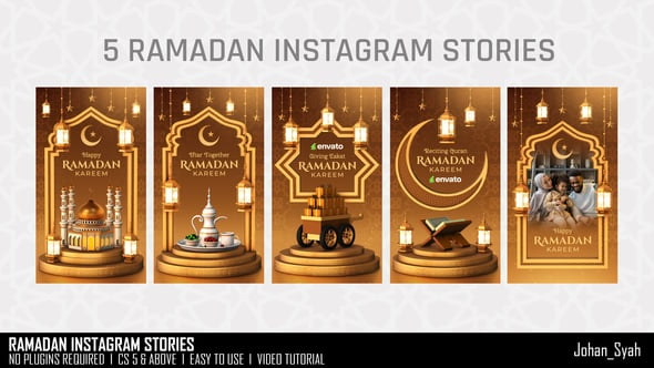 Videohive Ramadan Instagram Stories 57131204