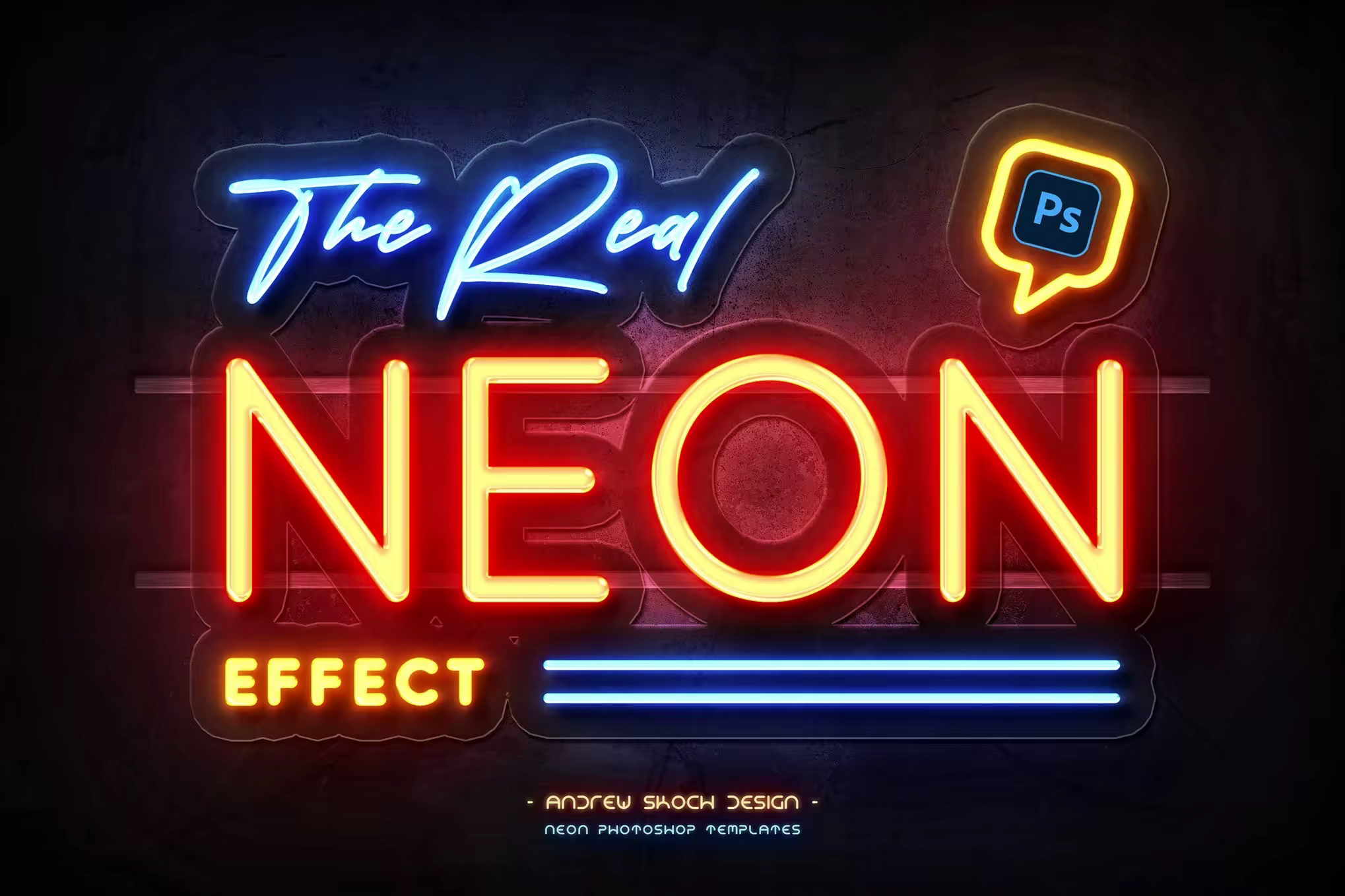 Real Neon Photoshop Effect - 291204234 - LP7DUMY