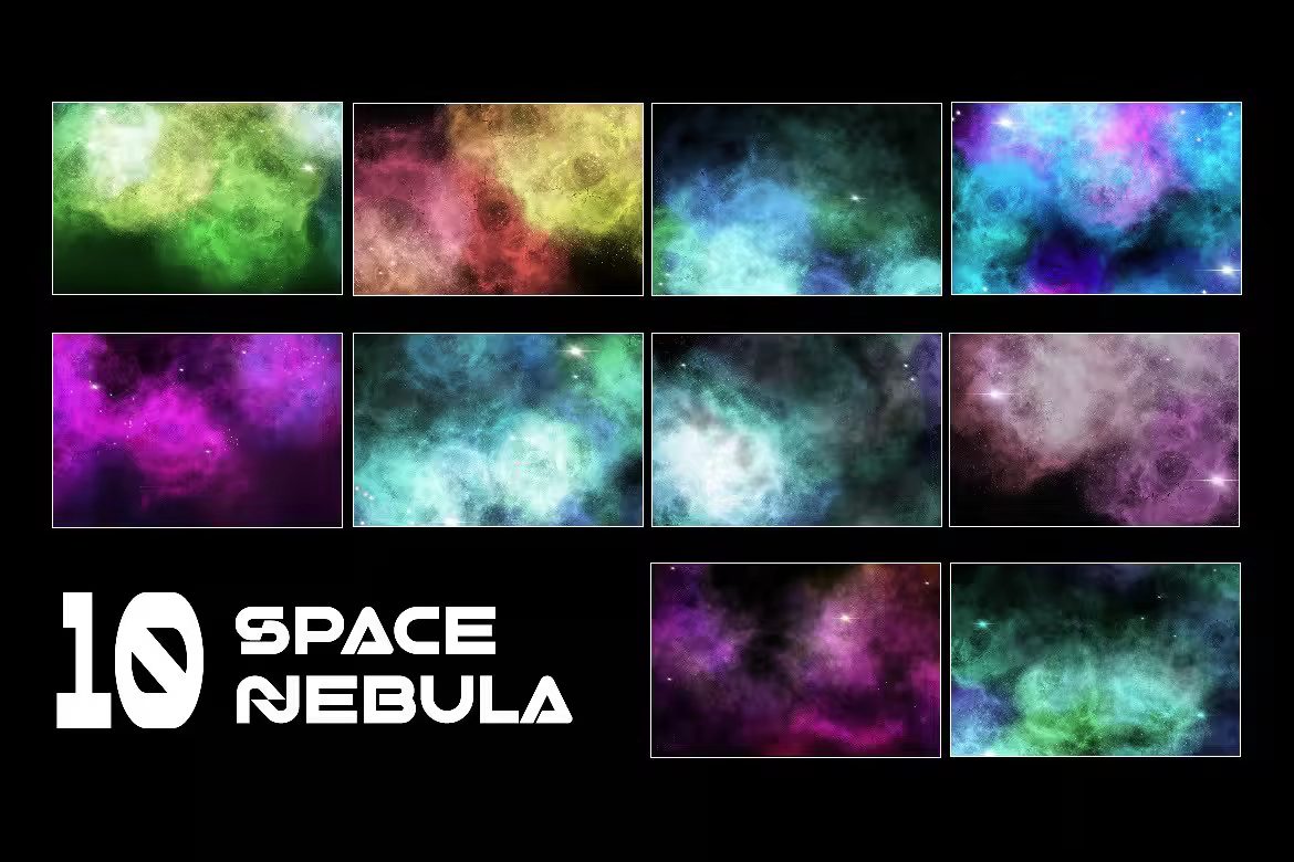 Space Nebula Backgrounds - 291130621 - 74VNWXL
